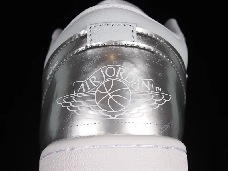 All Categories Air Jordan Jordan Series Basketball Shoes Air Jordan 1 Low Z Edition Air Jordan 1 Low "Gcel" AJ1 Joe 1 Silver Sports Culture Basketball Shoes DX6070-101
